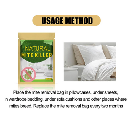 🎁Hot Sale 49% OFF🔥Natural Mite Control Sachet – Plant‑based, non‑toxic & safe around kids & pets