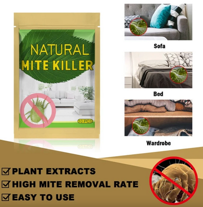 🎁Hot Sale 49% OFF🔥Natural Mite Control Sachet – Plant‑based, non‑toxic & safe around kids & pets