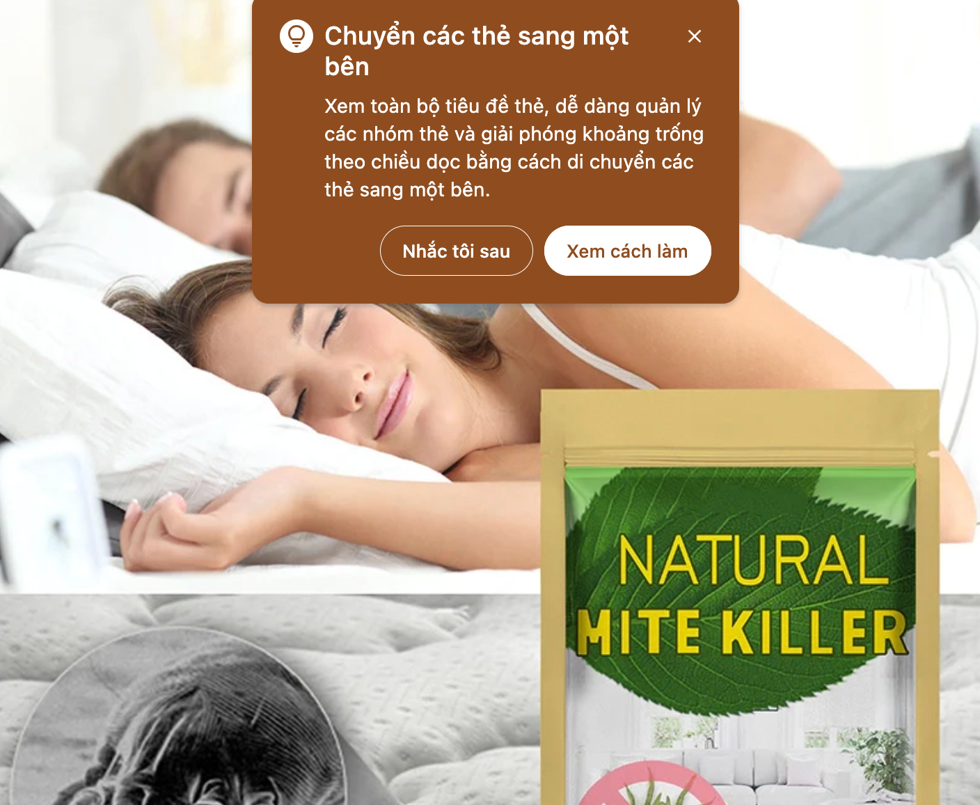 🎁Hot Sale 49% OFF🔥Natural Mite Control Sachet – Plant‑based, non‑toxic & safe around kids & pets